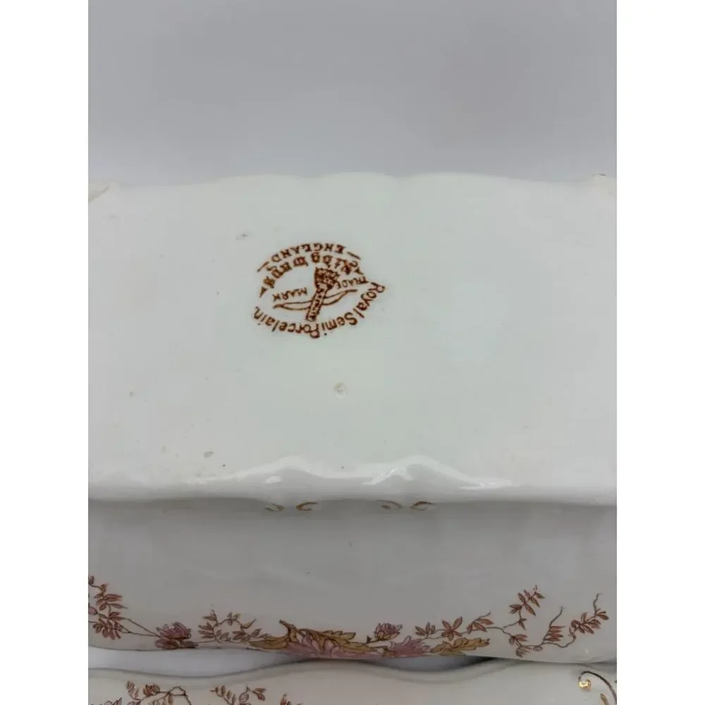 Antique Ridgway Semi Porcelain. 1890.